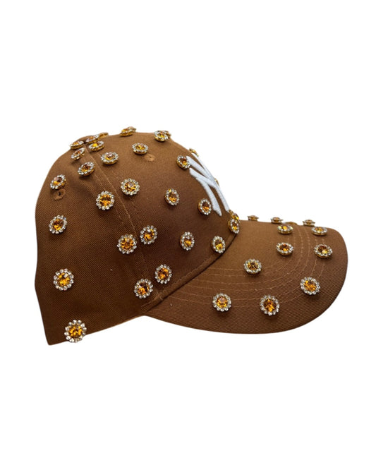 Rhinestone New York Yankees Hat