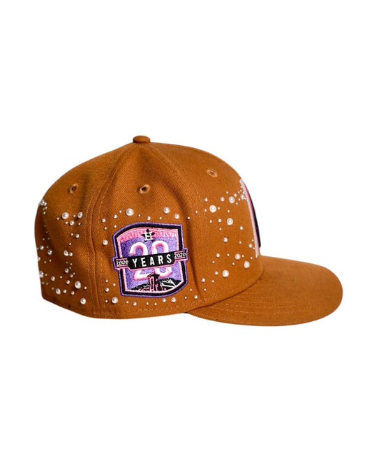 ‘Supernova’ Custom Pearl Fitted Hat